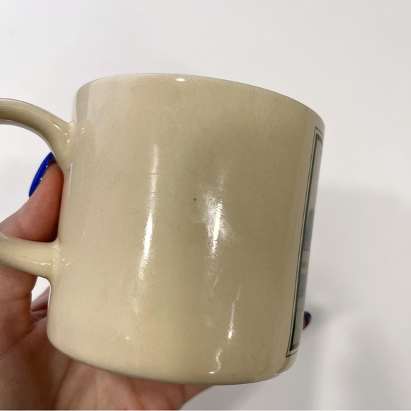 Vintage 1988 Set of 2 Polo Horse Stoneware Mugs Made in Japan - Picture 8 of 9